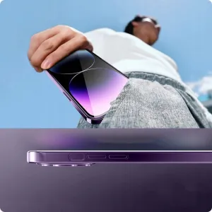 Tech-Protect MagShine, iPhone 15, čierny