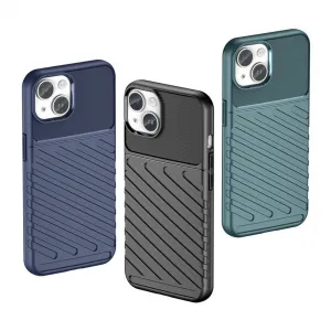 MG Thunder kryt na iPhone 15 Plus, čierny