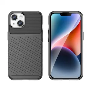 MG Thunder kryt na iPhone 15 Plus, čierny