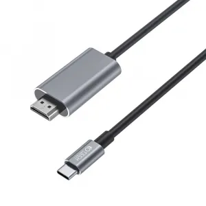 Tech-Protect Ultraboost kábel USB-C / HDMI 4K 2m, čierny