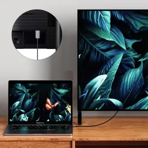 Tech-Protect Ultraboost kábel USB-C / HDMI 4K 2m, čierny