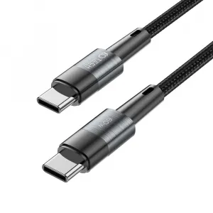 Tech-Protect UltraBoost USB-C - USB-C, PD60W / 3A, 1 m, sivý