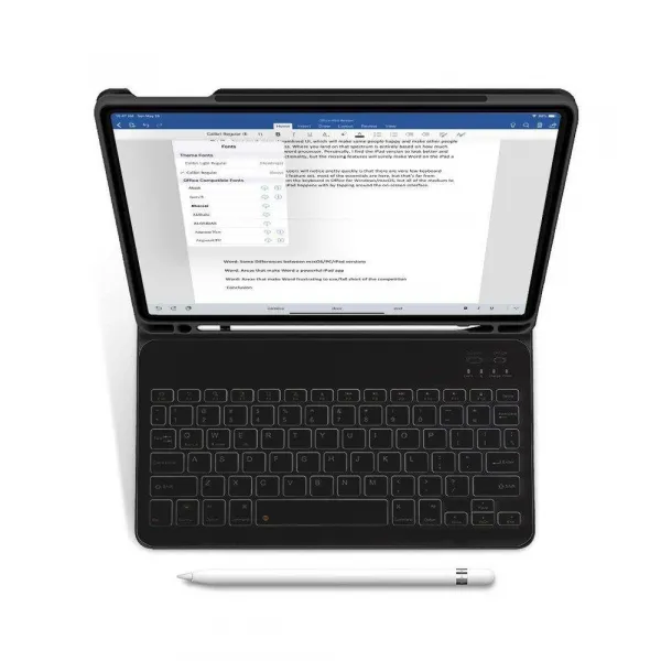 Pouzdro Tech-Protect SC Pen + klávesnica, Apple iPad 10.9 2022, čierne