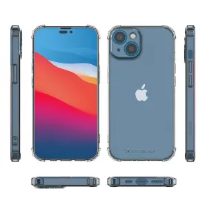 MG Anti Shock Military kryt na iPhone 14 Plus, priesvitný