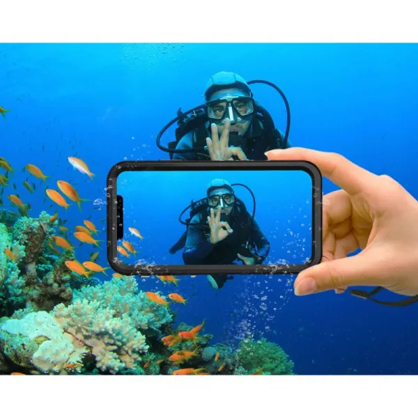 Tech-Protect ShellBox IP68 kryt na iPhone 14 Pro Max, čierny