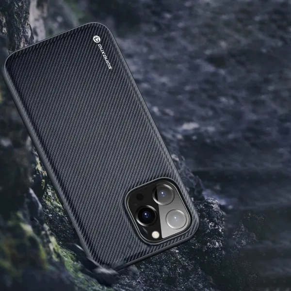Dux Ducis Fino kryt na iPhone 14 Pro Max, modrý