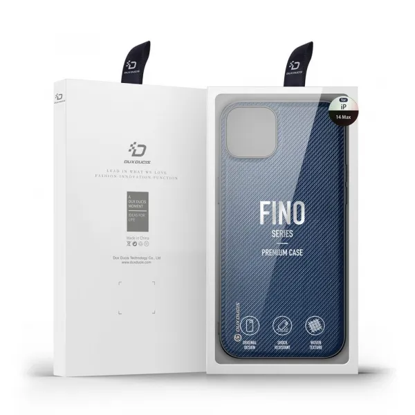 Dux Ducis Fino kryt na iPhone 14 Plus, modrý