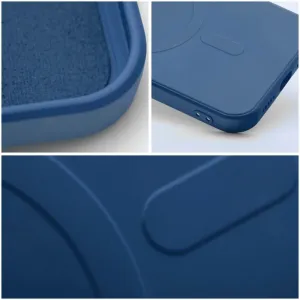 Obal Silicone Mag Cover, iPhone 13 Pro Max, modrý