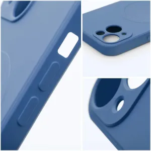 Obal Silicone Mag Cover, iPhone 13 Pro Max, modrý