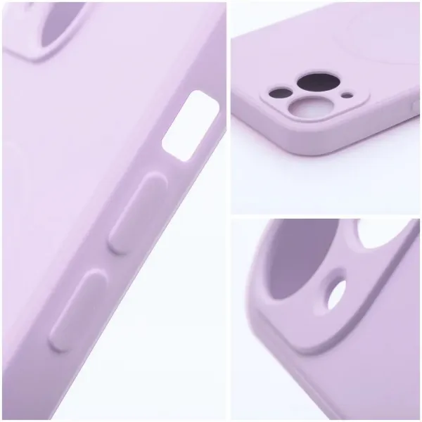Obal Silicone Mag Cover, iPhone 13 Mini, ružový