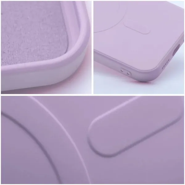 Obal Silicone Mag Cover, iPhone 13 Mini, ružový