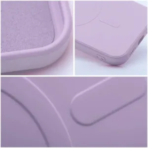 Obal Silicone Mag Cover, iPhone 13 Mini, ružový