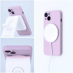 Obal Silicone Mag Cover, iPhone 13 Mini, ružový