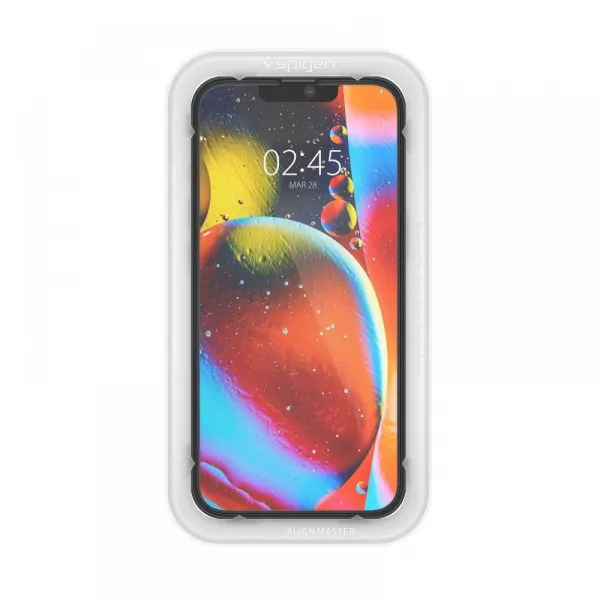 Spigen Alm Full Cover ochranné sklo na iPhone 13 / 13 Pro (AGL03725)