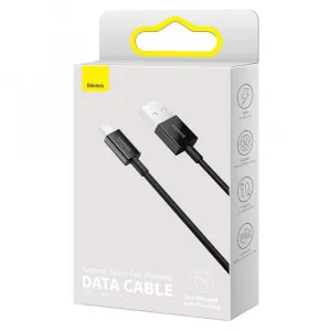 Baseus Superior USB - Micro USB 2 m, čierny (CAMYS-A01)