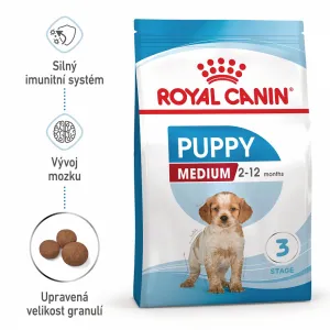 Royal Canin Dog Medium Puppy - 15kg