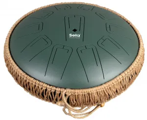 Sela Unity Tongue Drum 13" C Major Green 432 Hz