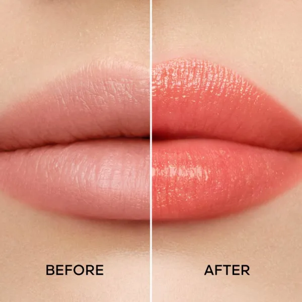 GUERLAIN KISSKISS BEE GLOW PEARLY 98% prírodný medový balzam na pery, perleťový