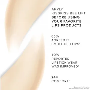 GUERLAIN KISSKISS BEE LIFT Primer so staroslivosťou o pery, 95 % prírodného pôvodu
