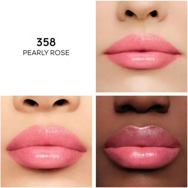 GUERLAIN KISSKISS BEE GLOW PEARLY 98% prírodný medový balzam na pery, perleťový