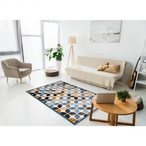 Koberec, mix farieb, 100x150, CASTILO TYP 2