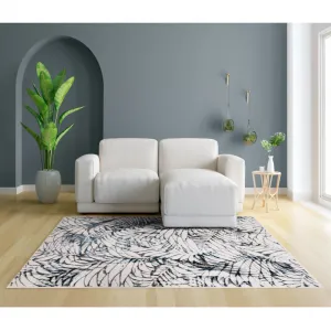 Koberec, vzor listy, 100x150, EVAZ TYP 2