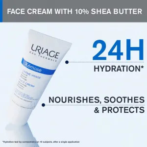 Uriage Xémose Face Cream výživný krém pre veľmi suchú a citlivú pleť 40 ml