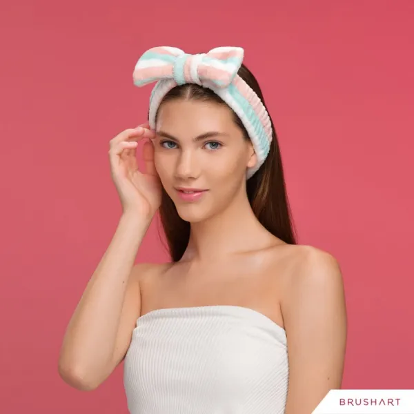 BrushArt Accessories Skincare headband kozmetická čelenka Mix 1 ks