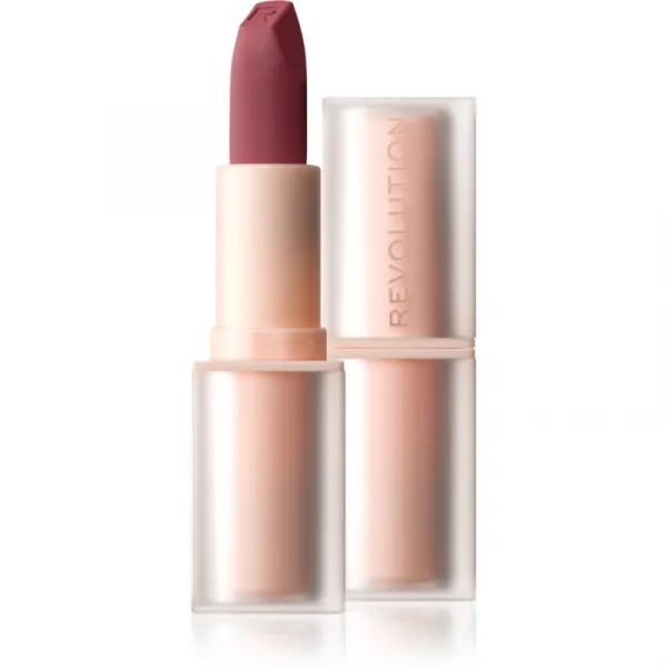 Revolution Lip Allure Soft Satin Lipstick krémový rúž so saténovým finišom odtieň Black Cherry 3.2 g