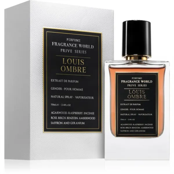 Fragrance World Prive Series Louis Ombre parfumovaná voda pre mužov 70 ml