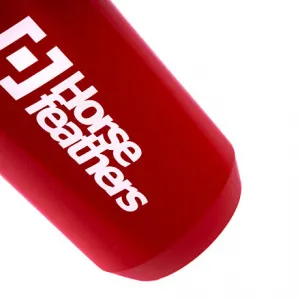 HORSEFEATHERS Cyklistická fľaša 0,5L - red RED