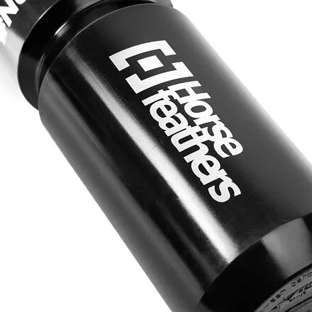 HORSEFEATHERS Cyklistická fľaša 0,75L - black BLACK