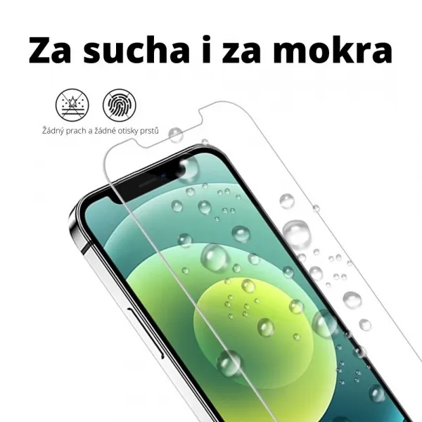 JP Mega Pack Tvrdených skiel, 3 sklá na telefón s aplikátorom + 2 sklá na šošovku, iPhone 12 Pro MAX