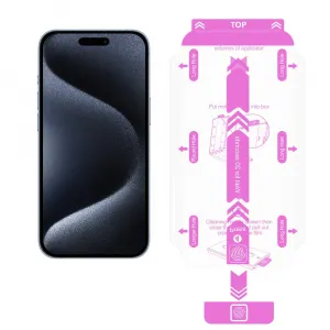 JP SimpleFlow Tvrdené sklo s jednoduchou aplikáciou, iPhone 14 Pro Max