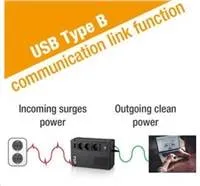 Fortron UPS FSP ECO 800 FR, 800 VA / 480 W, USB, RJ45, line interactive