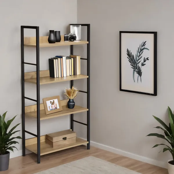 Priemyselná podkrovná knižnica Varberg Craft