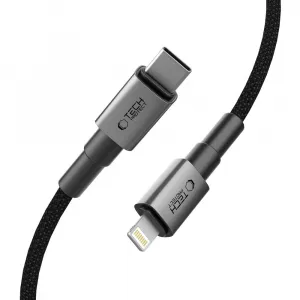 Tech-Protect Ultraboost Lightning USB-C Cable 27W/100CM - Iron Gray