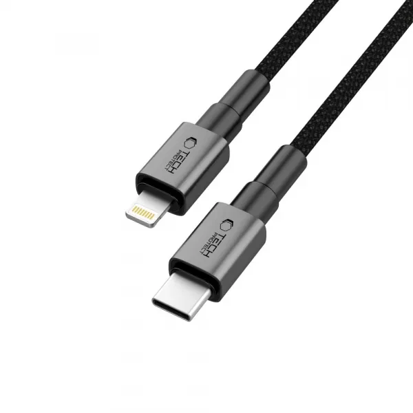Tech-Protect Ultraboost Lightning USB-C Cable 27W/100CM - Iron Gray