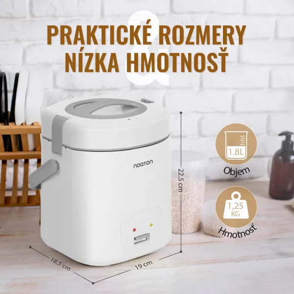 Noaton RC118W Basic, ryžovar