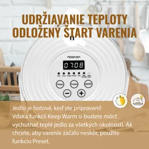 Noaton RC120W Essential, multifunkčný ryžovar