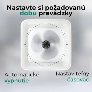 Noaton 14050W Hovland, biela, stropný ventilátor so svetlom