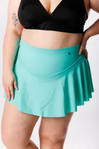 GoldBee Plavky Sťahovacia Sukňa Brazílky Mint Green Barva: Mint Green, Velikost: M