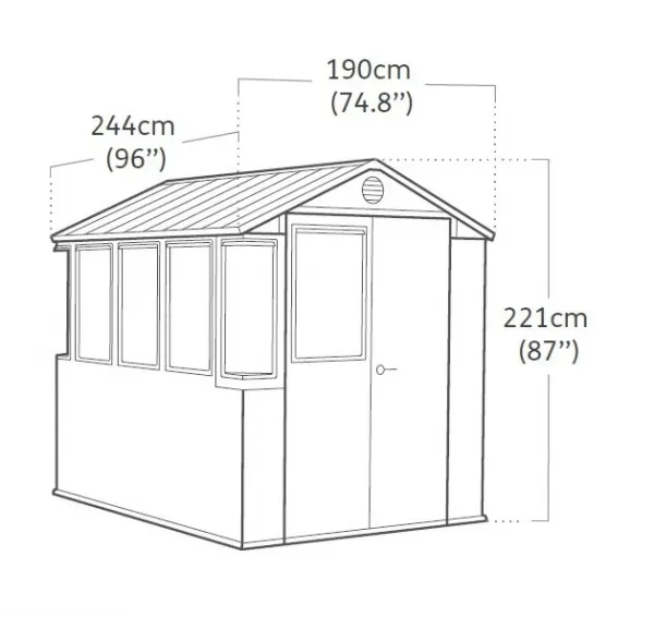 KETER Záhradný domček  OUTHOUSE