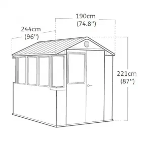 KETER Záhradný domček  OUTHOUSE