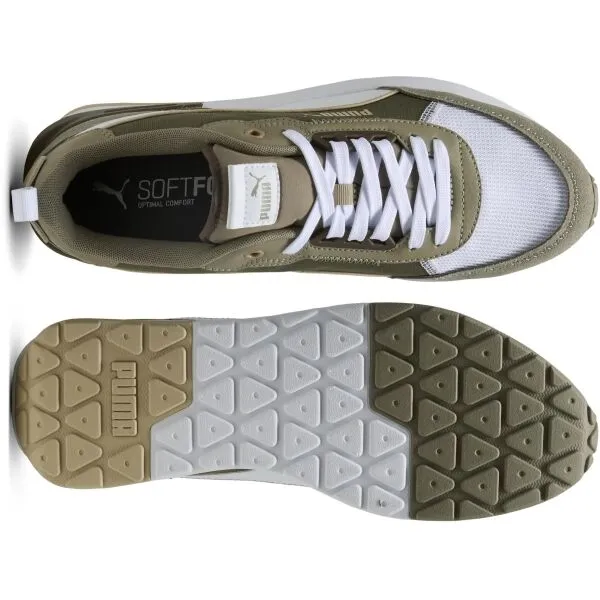 Puma R22 Pánska vychádzková obuv, khaki, veľkosť 46