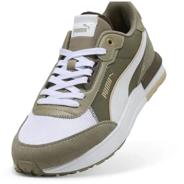 Puma R22 Pánska vychádzková obuv, khaki, veľkosť 46