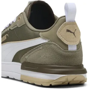 Puma R22 Pánska vychádzková obuv, khaki, veľkosť 46