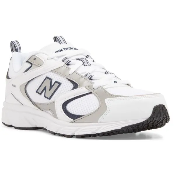 New Balance ML408 Pánska voľnočasová obuv, biela, veľkosť 40