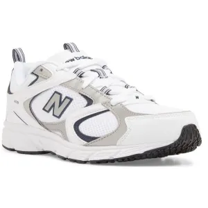 New Balance ML408 Pánska voľnočasová obuv, biela, veľkosť 40