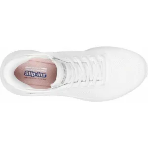 Skechers BOBS SQUAD CHAOS - CURRENT MUSE Dámska voľnočasová obuv, biela, veľkosť